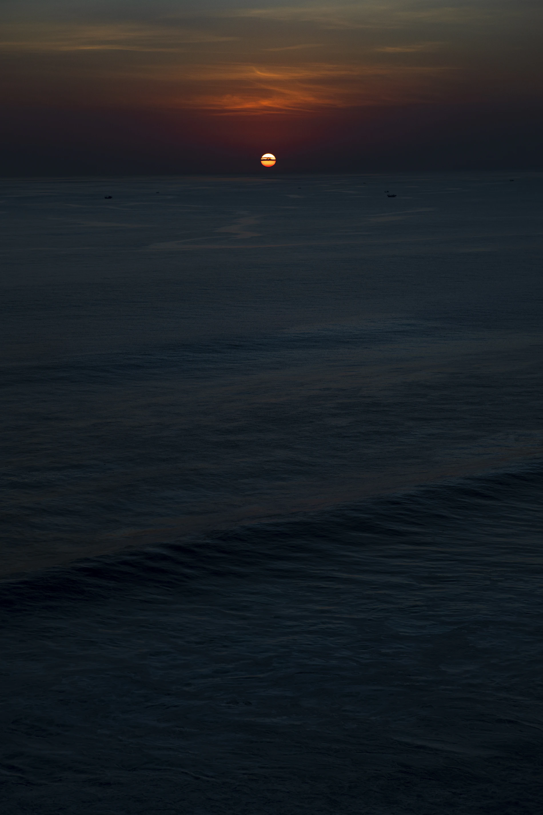 Coucher de soleil sur l’océan Indien à Bali