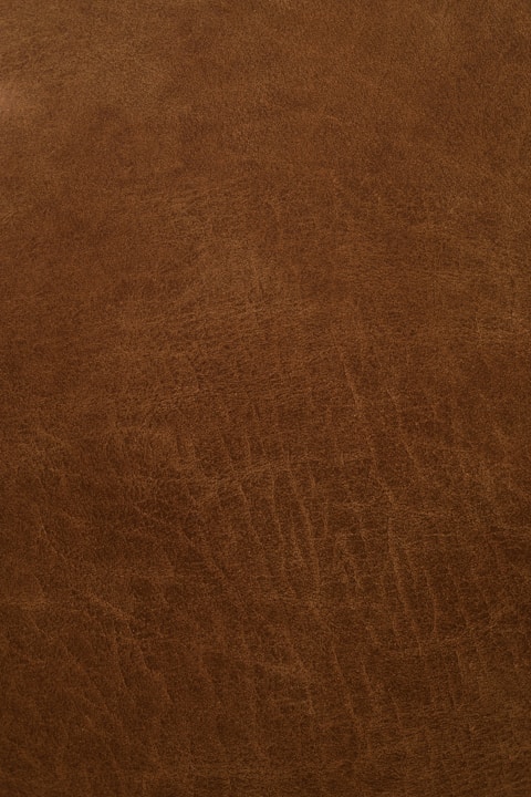 brown leather
