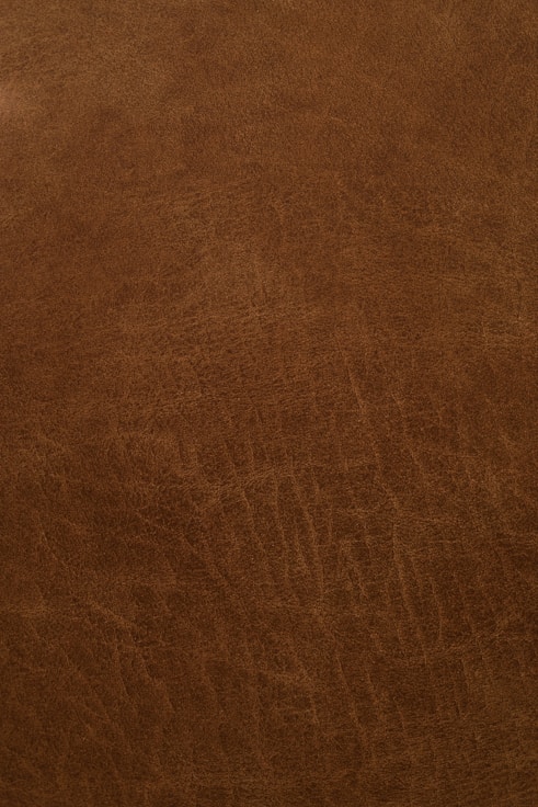 brown leather