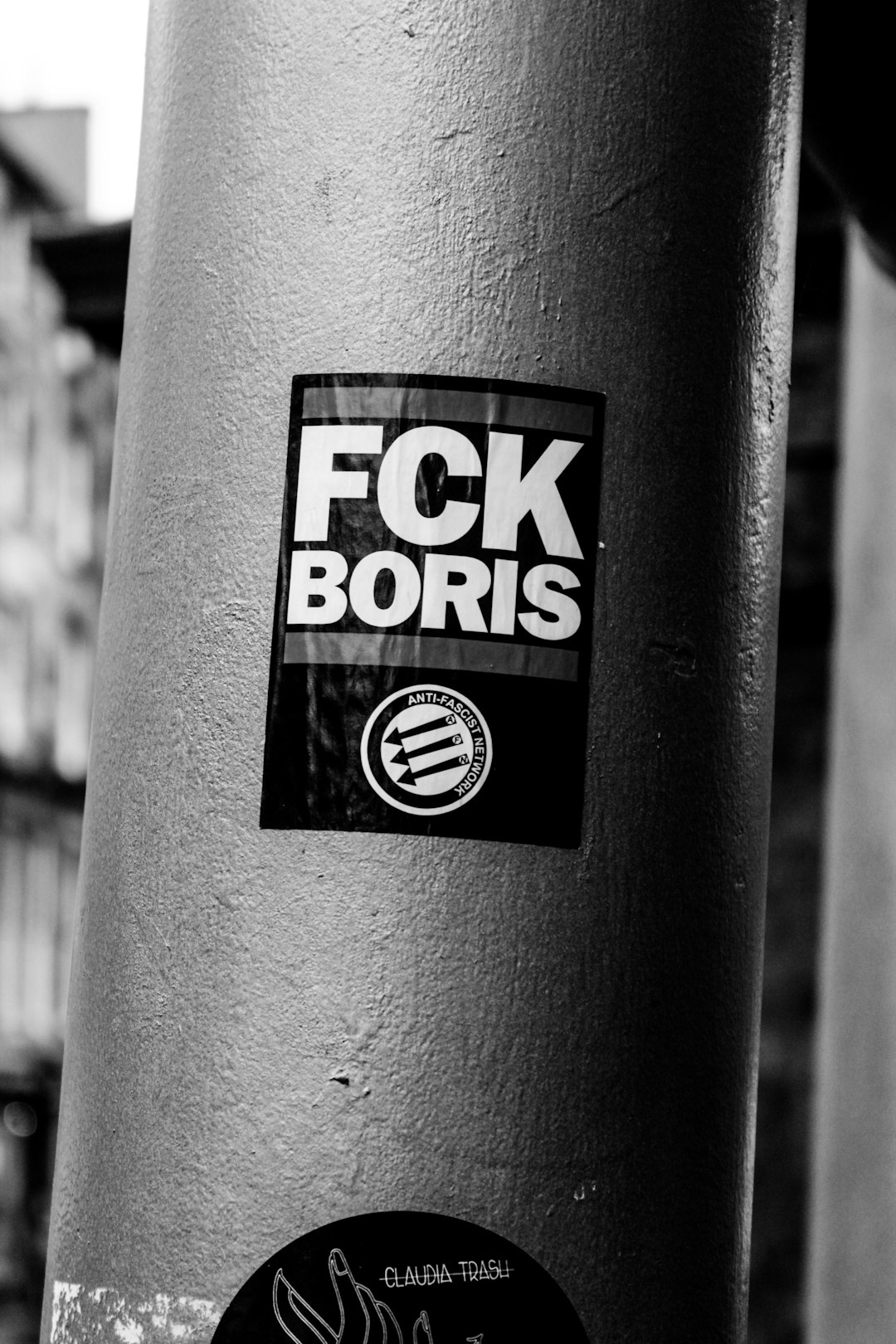 FCK Boris sticker