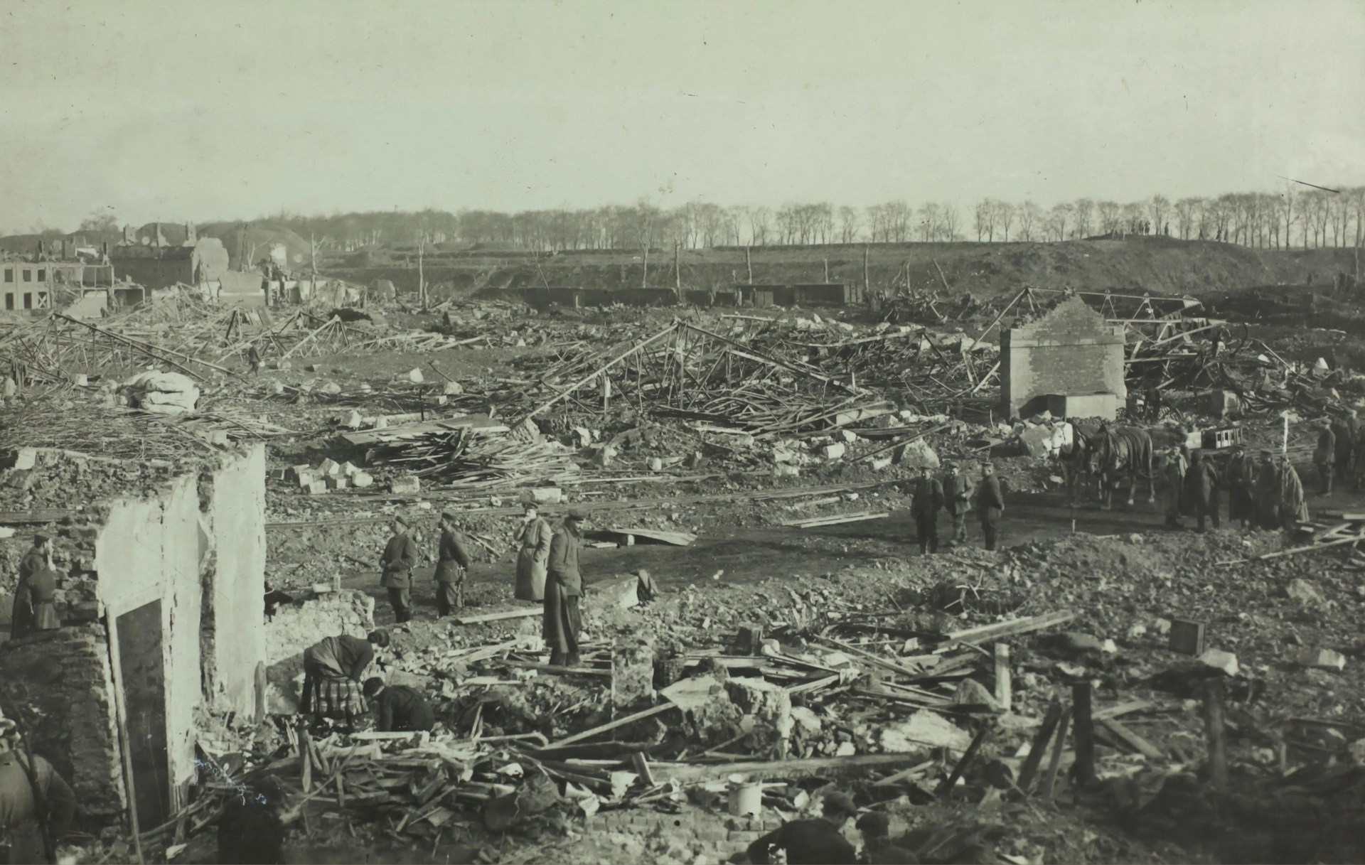 grayscale photo of city
