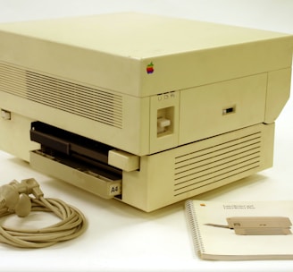 beige printing machine