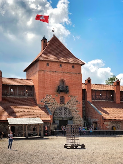 bricked building during daytime