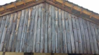 Close-up of durable materials used in a wendy house, designed for coastal weather.