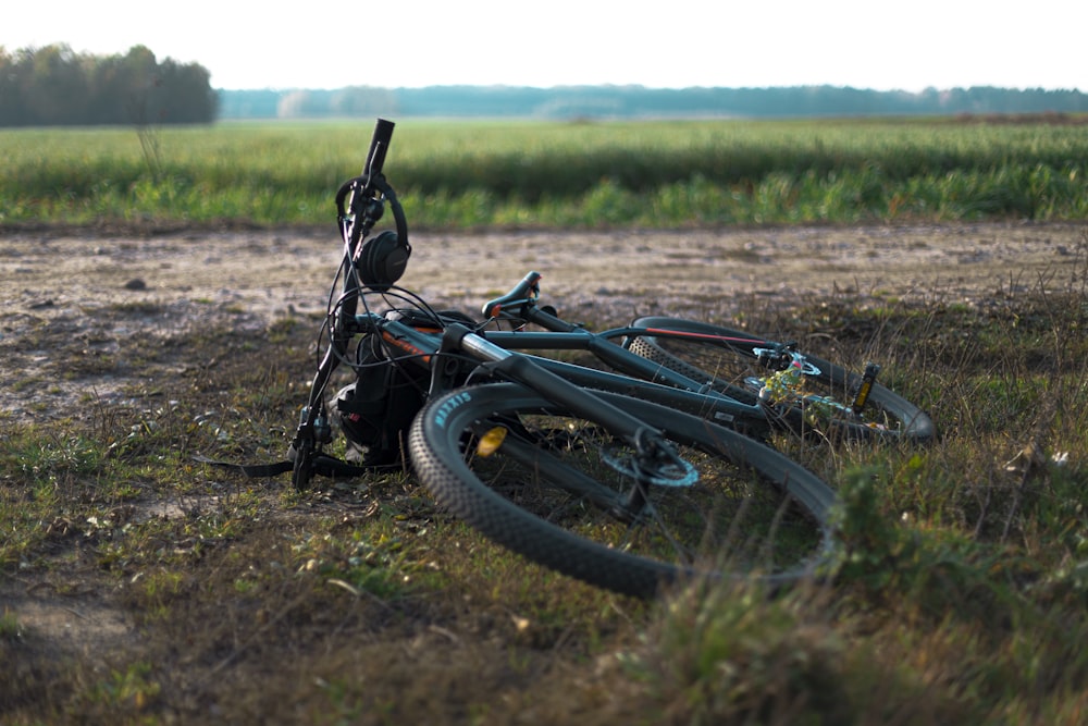 bike on ground