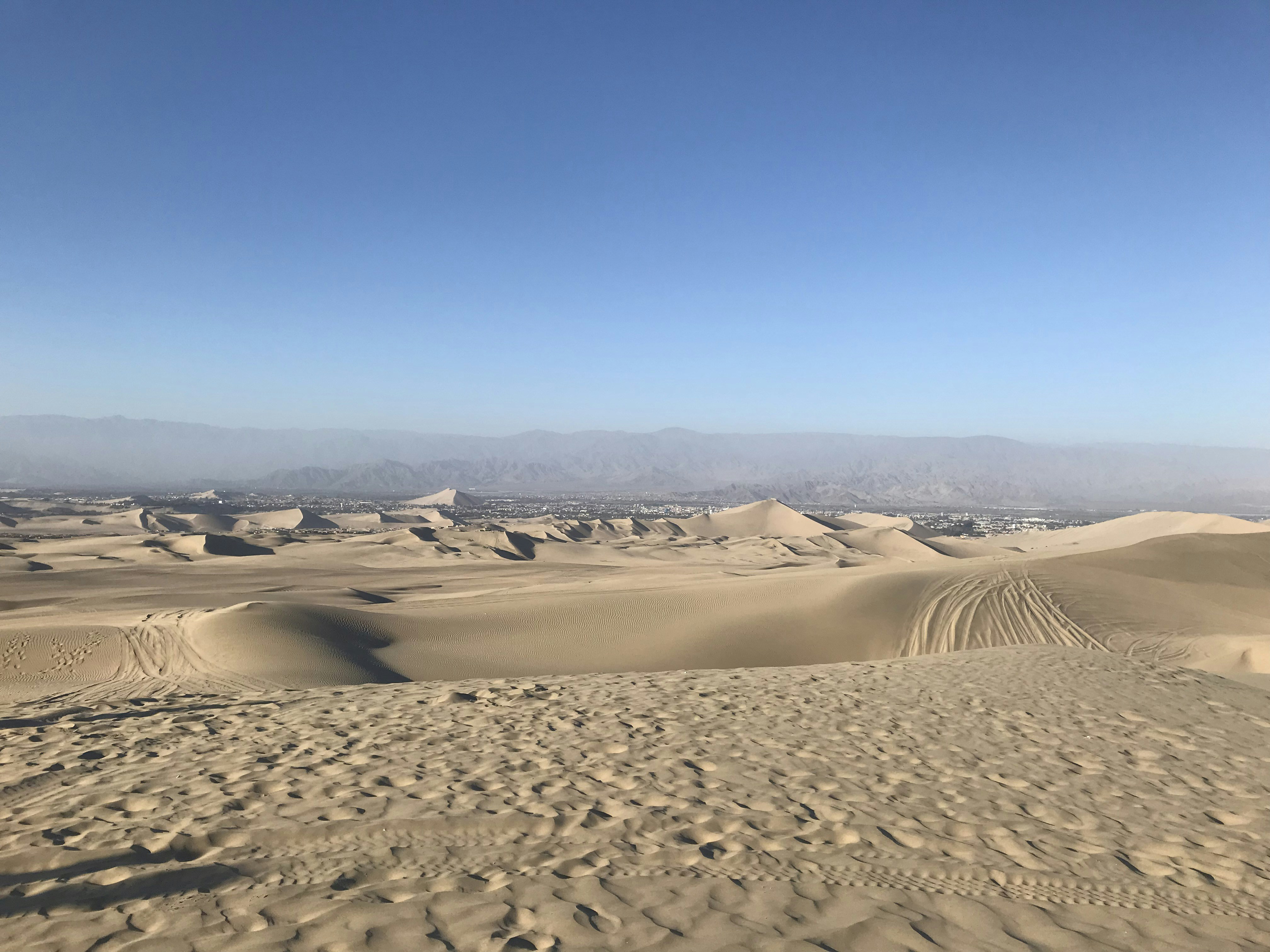 aerial photography of desert during daytime