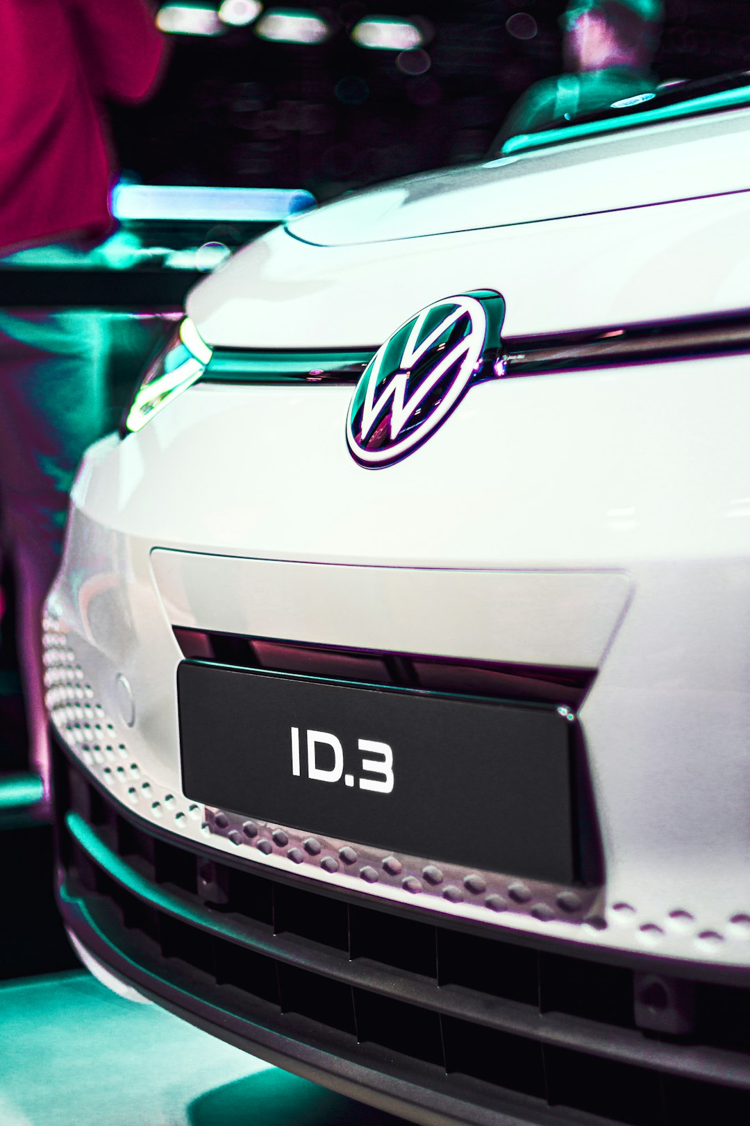 white Volkswagen ID.3