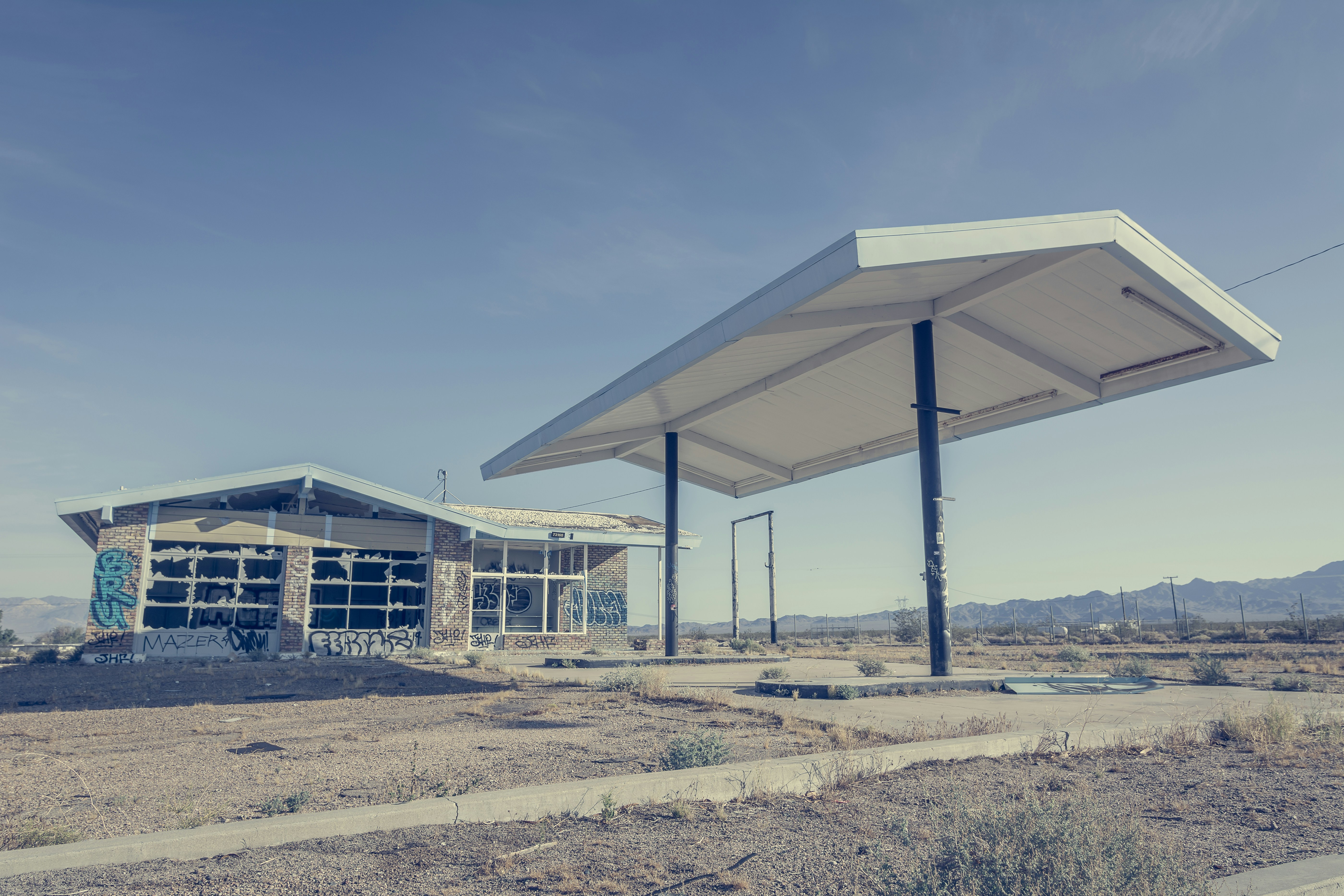 deserted, abandoned, disused, , unoccupied