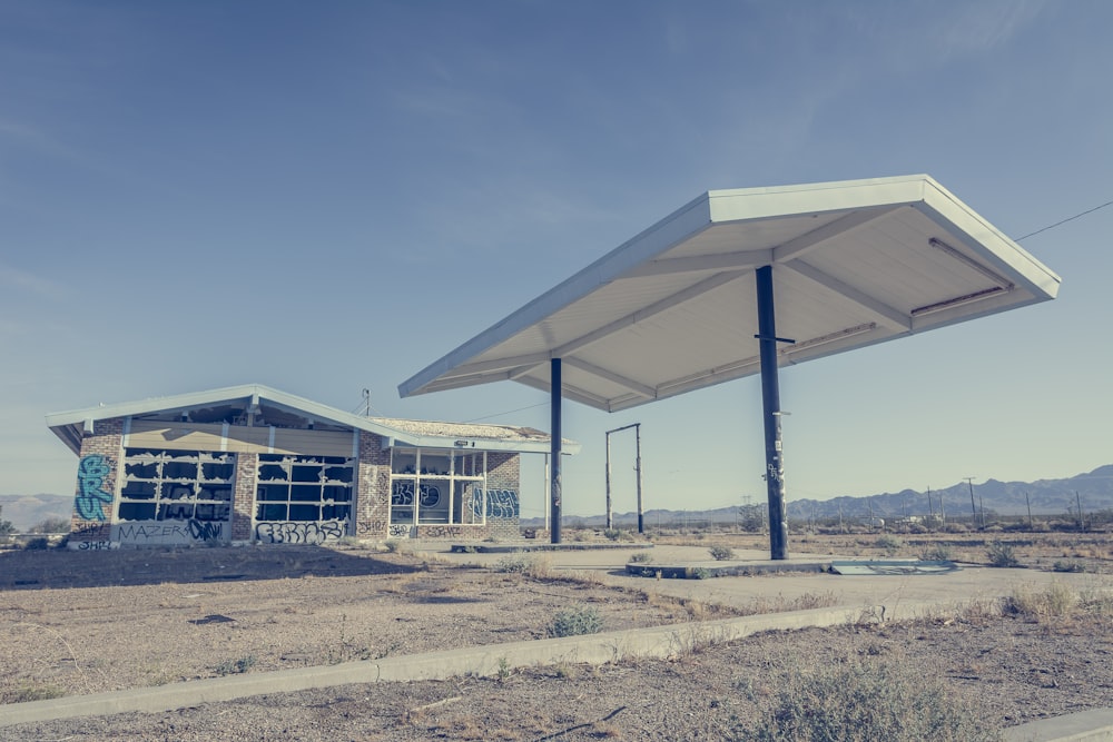 white and blue canopy tent