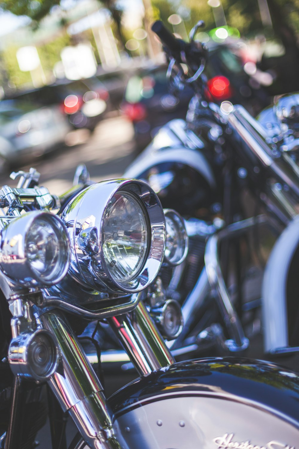 chrome motorcycle