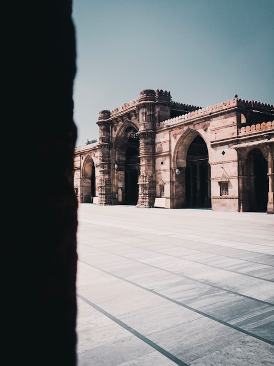 brown concrete building in Jama Masjid India