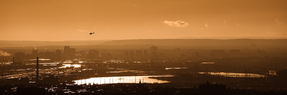 city buildings during dusk