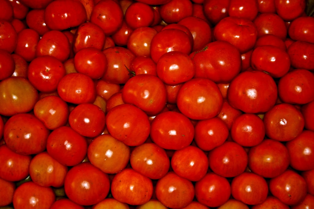 red tomatoes