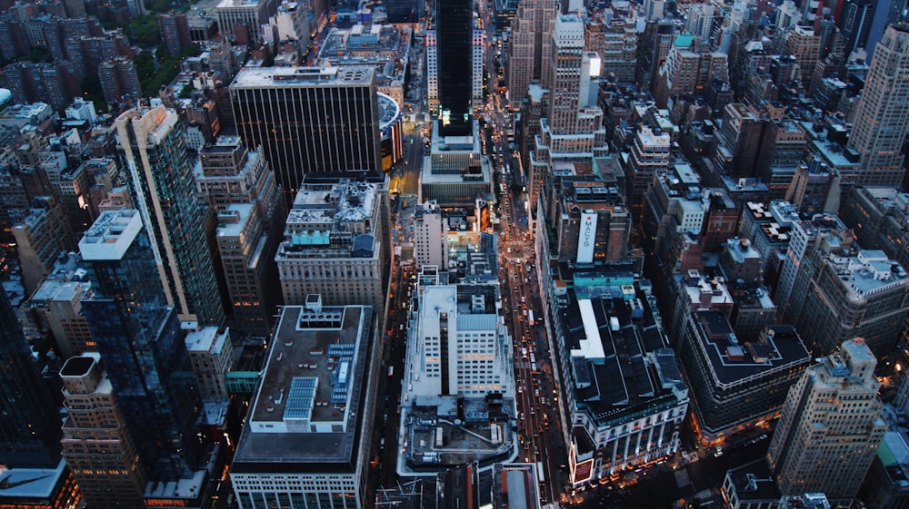 aerial photography of concrete buildings during daytime