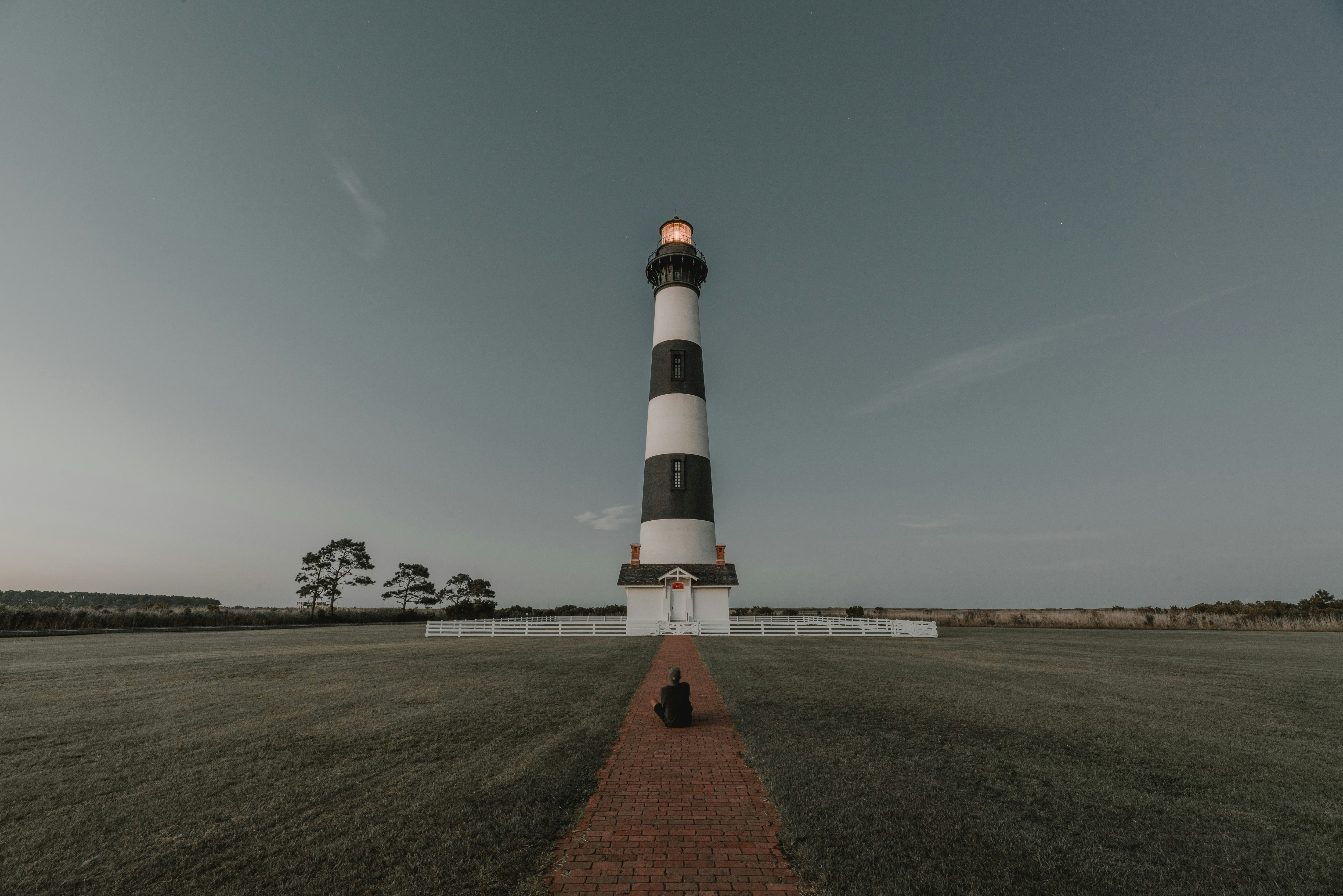 Lighthouse at Bodie Island NC. If you look real close you can see some stars (IG: @clay.banks)