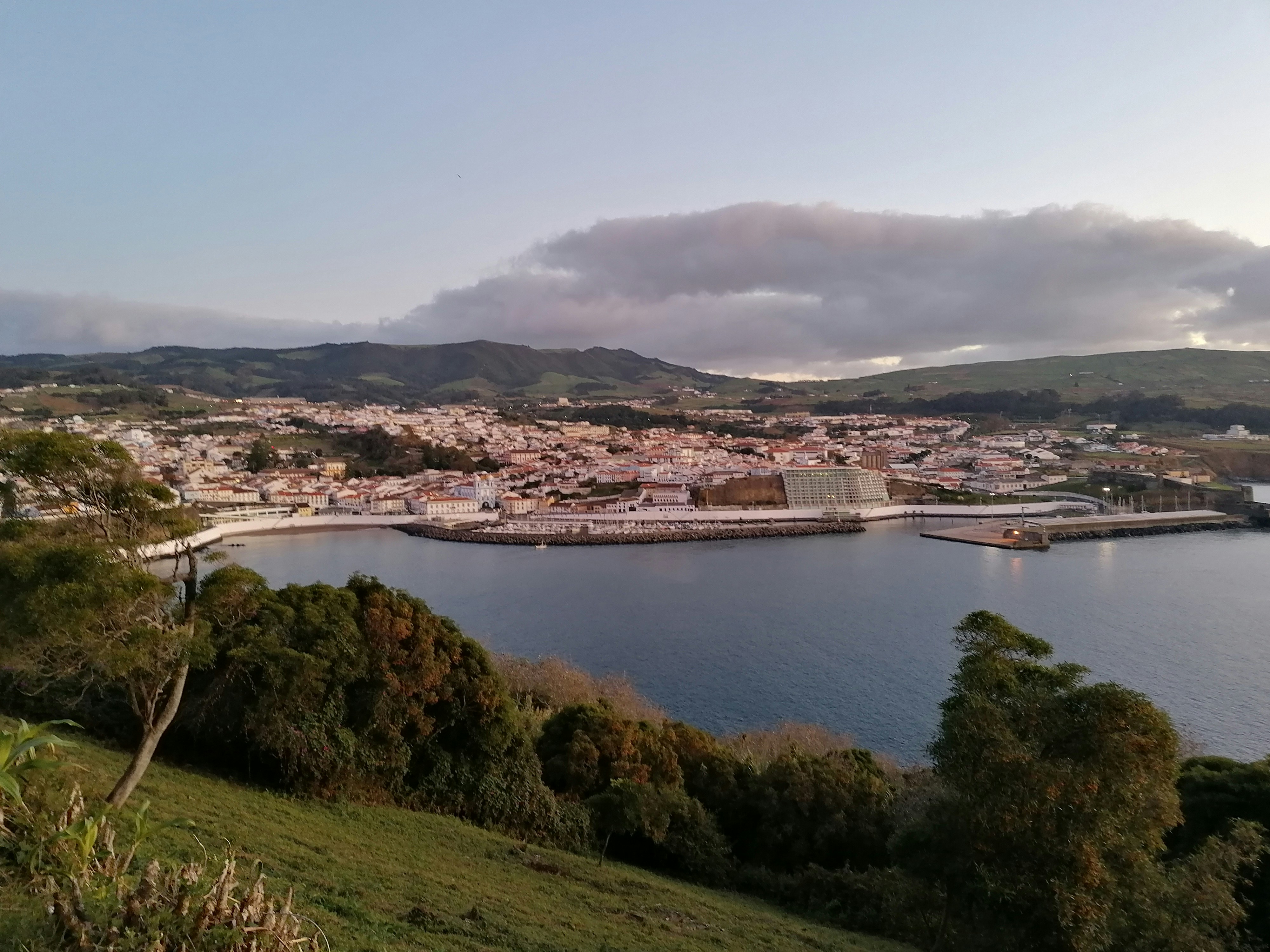 aerial photography of body of water