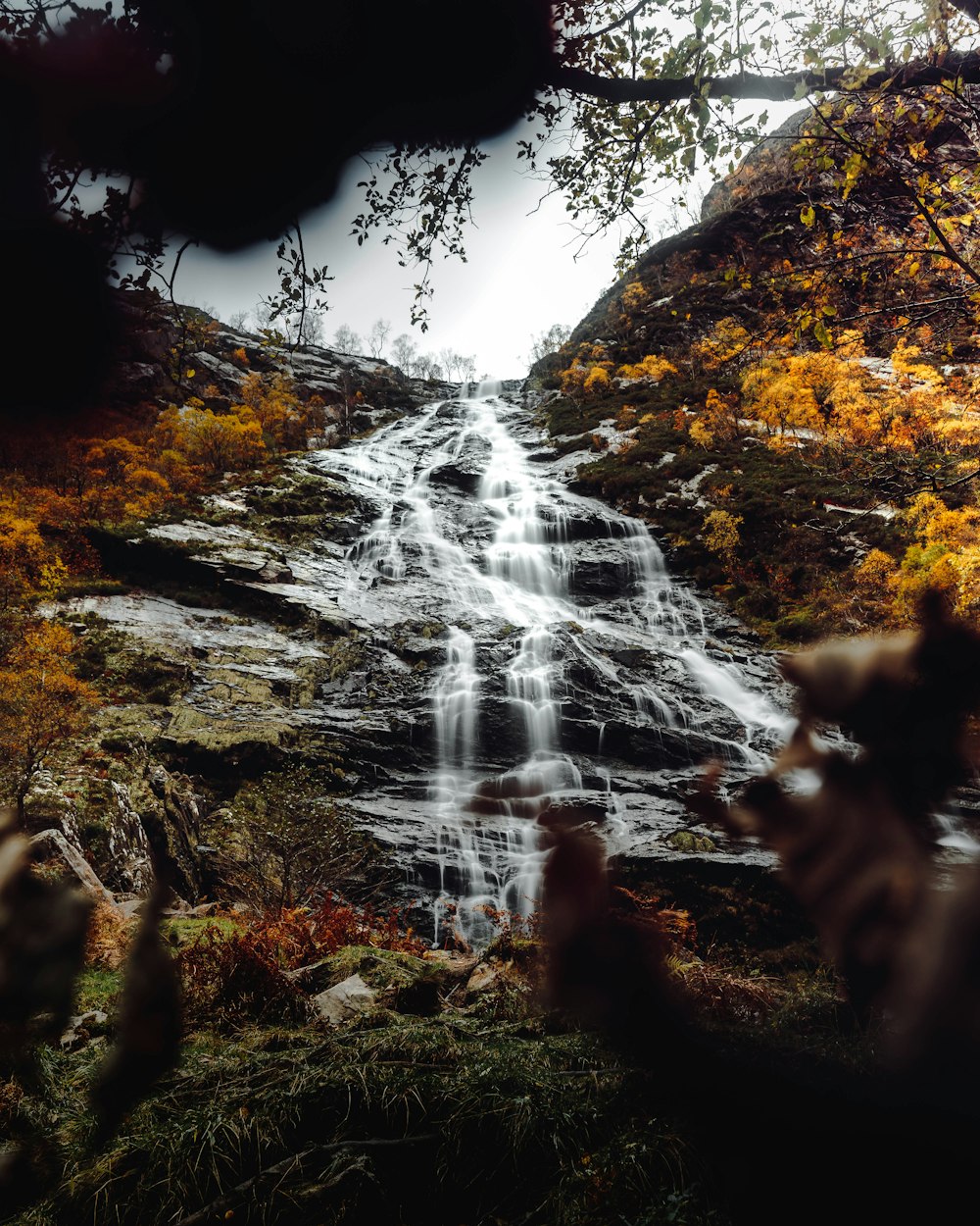 waterfalls during daytime