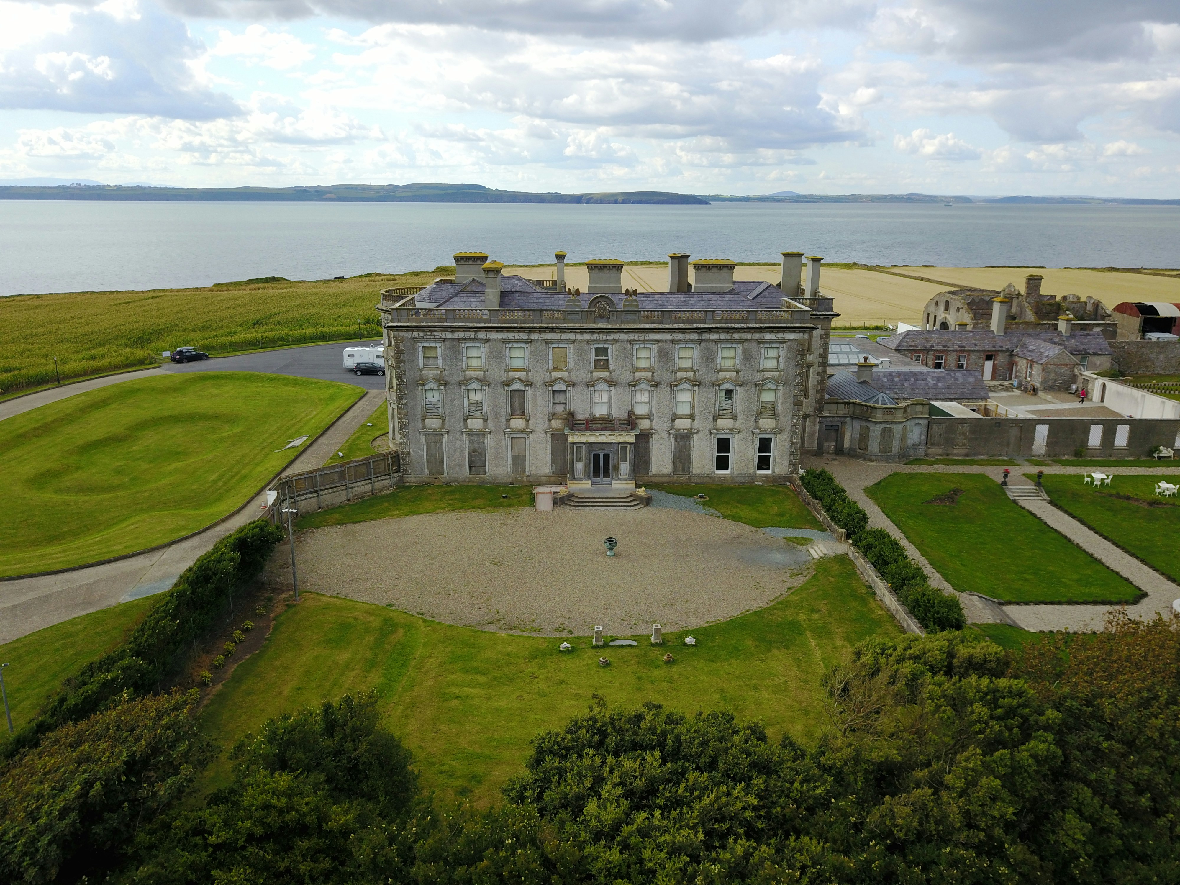 white and gray concrete building
