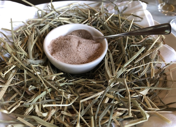 Brown powder in owl