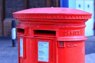 Red letter box