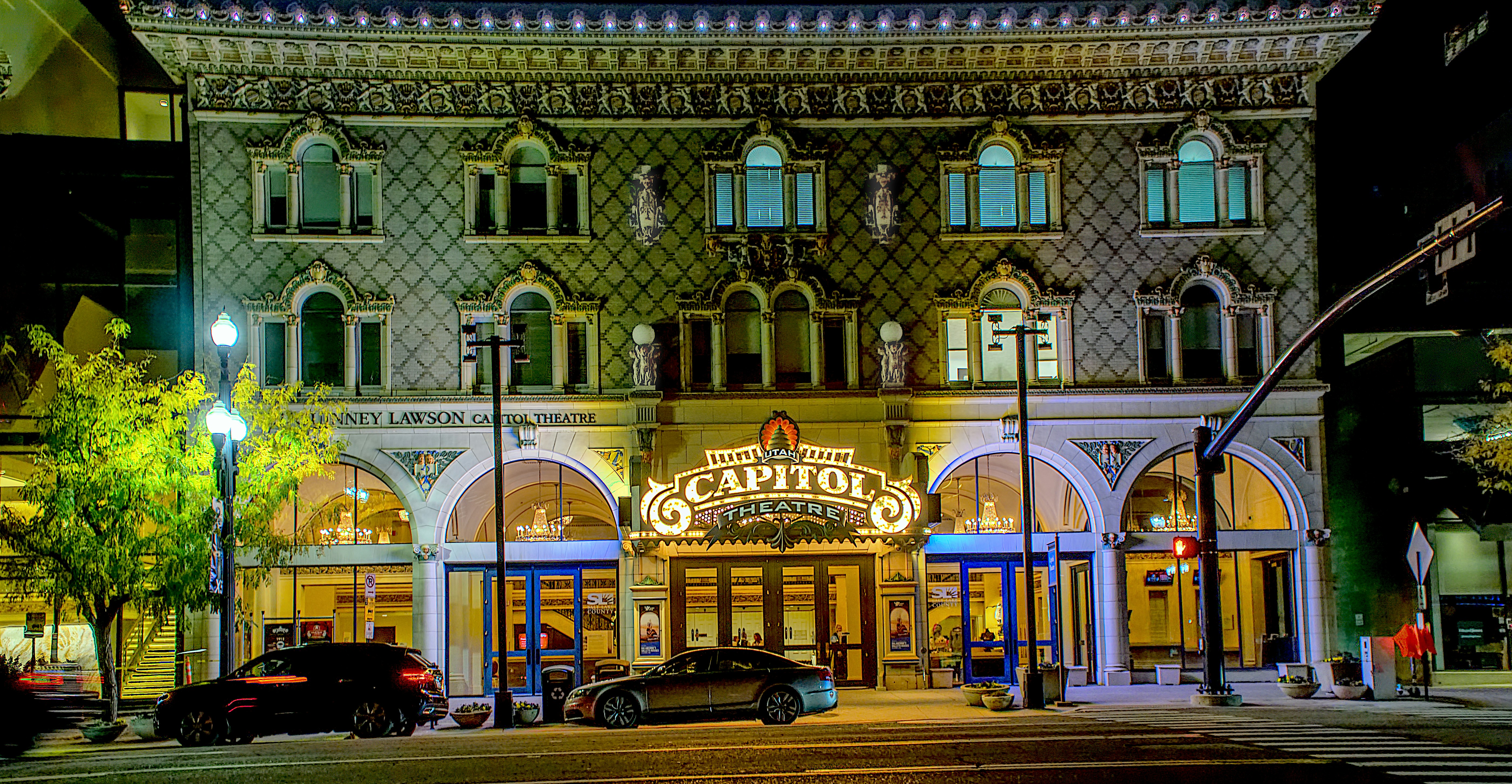 The Capitol Theatre in Salt Lake City, Utah. Home to Theatre, Ballet, and Opera in SLC