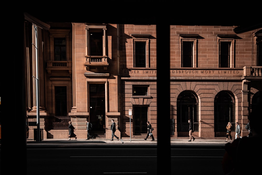 brown brick building