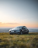 gray tesla