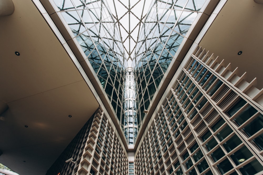 white concrete building structure