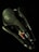 A collection of overlapping black bicycle saddles with textured surfaces and embossed logos. The image is taken against a dark background, highlighting the sleek design and contours of the saddles.