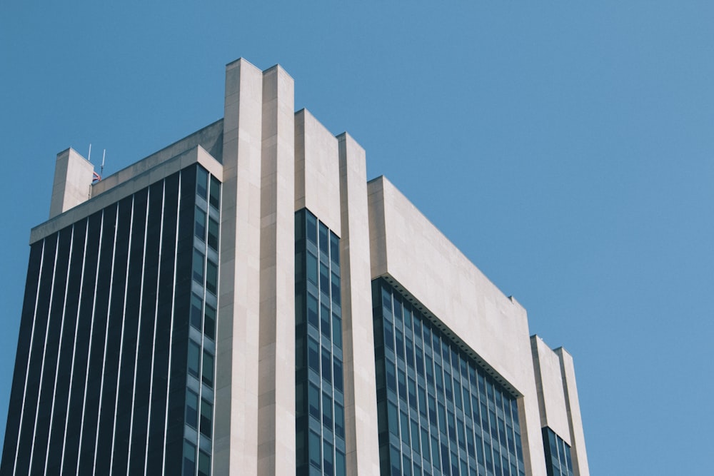 white high-rise building