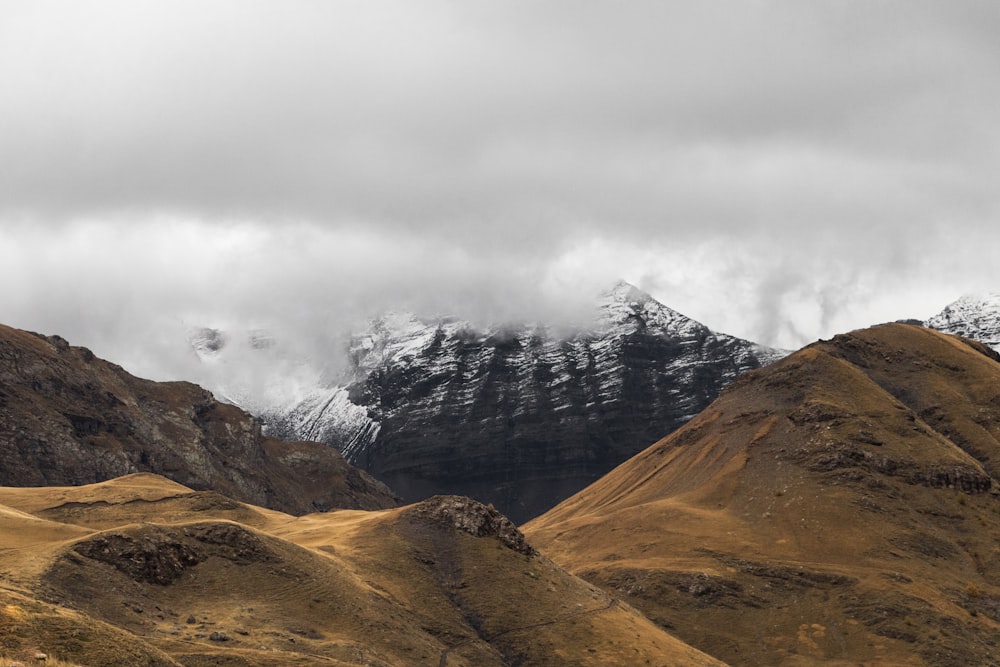 brown mountains