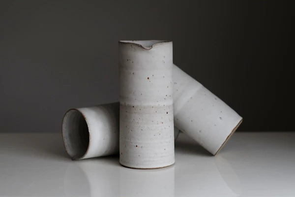 Tall narrow vase