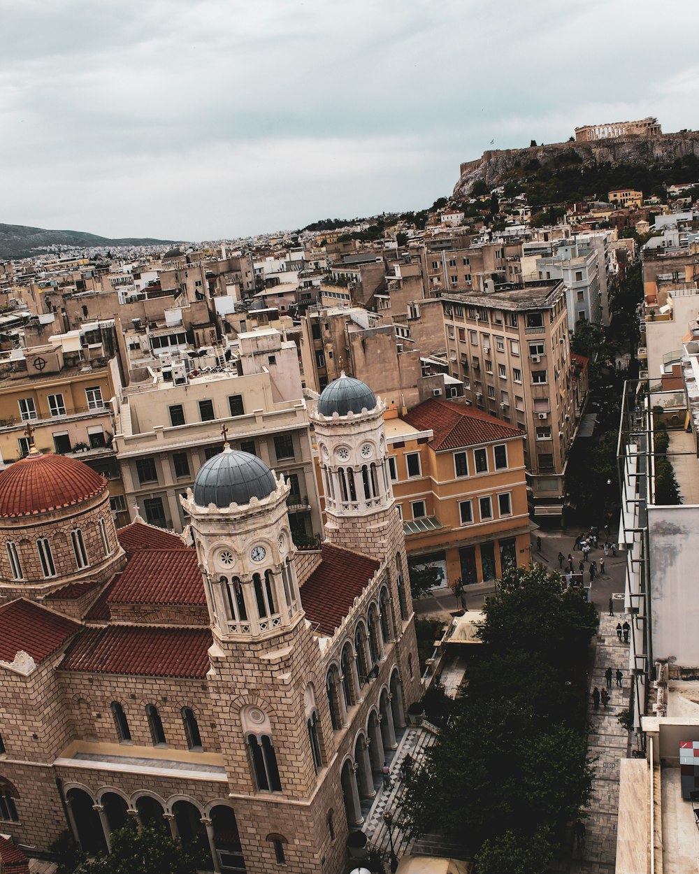 aerial photography of city scape