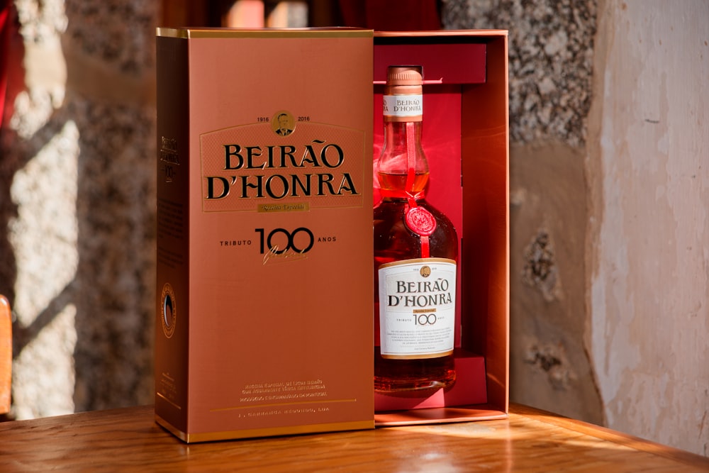 Beairao D'Honra bottle with box