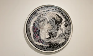 A surreal cosmic landscape blending stars and numbers, symbolizing the fusion of science and mathematics.