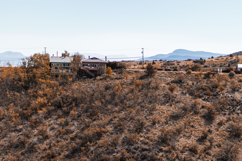 houses on hill