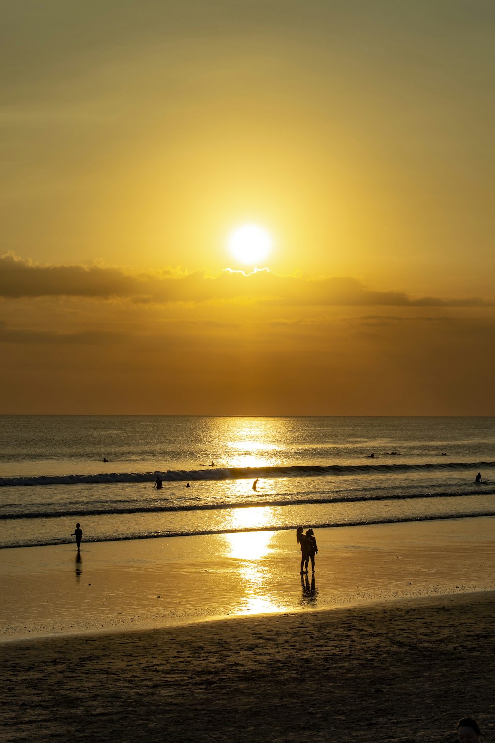 sun rays on seashore during dawn