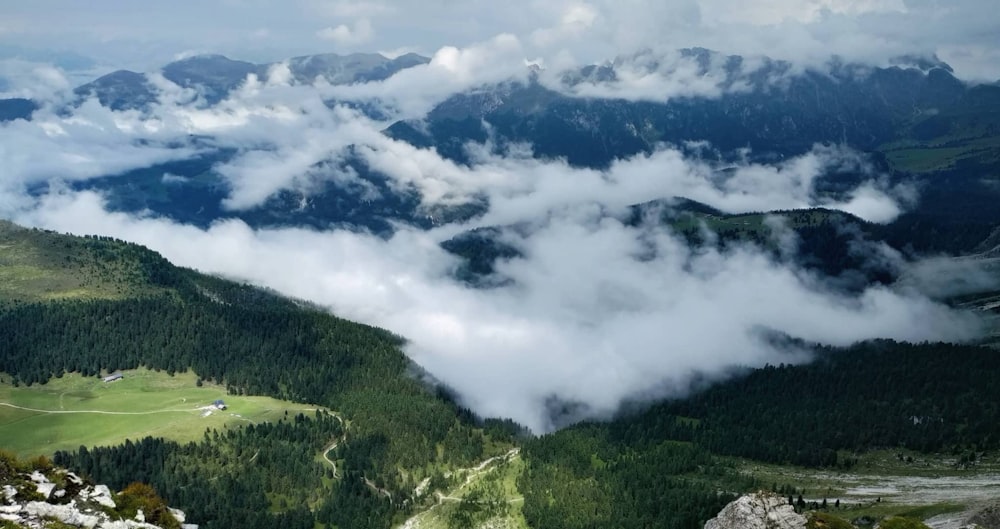 mountain at daytime