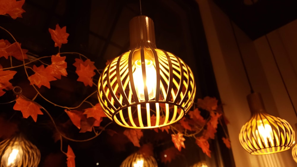 lighted pendant lamps