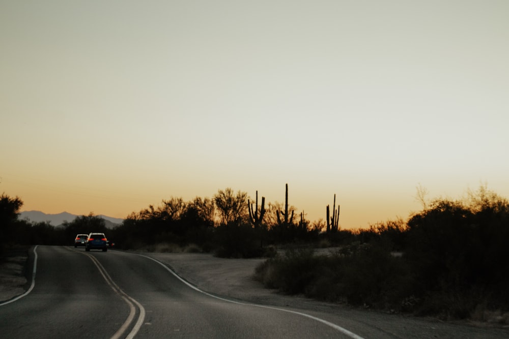 vehicle on road