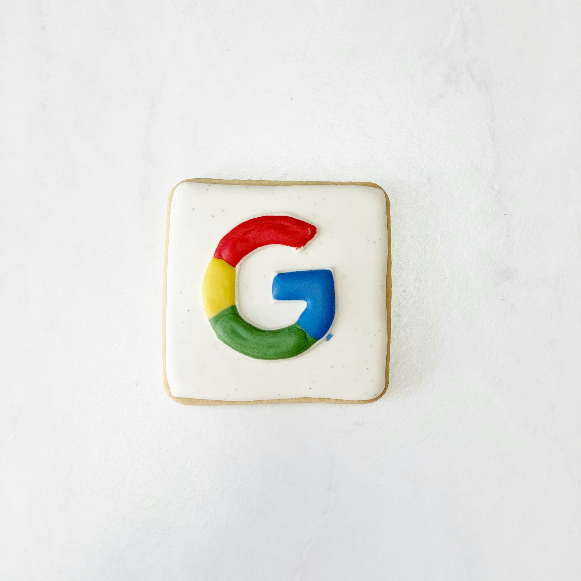 Google Logo on a Cookie - wornbee.com