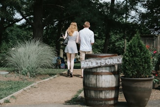 couple in park