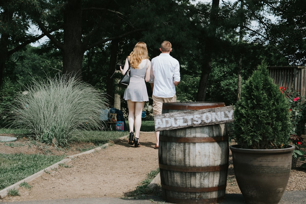 couple in park