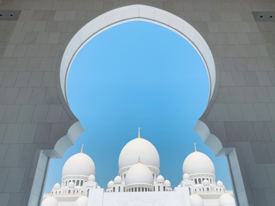 Sheikh Zayed Mosque in Sheikh Zayed Grand Mosque Center United Arab Emirates
