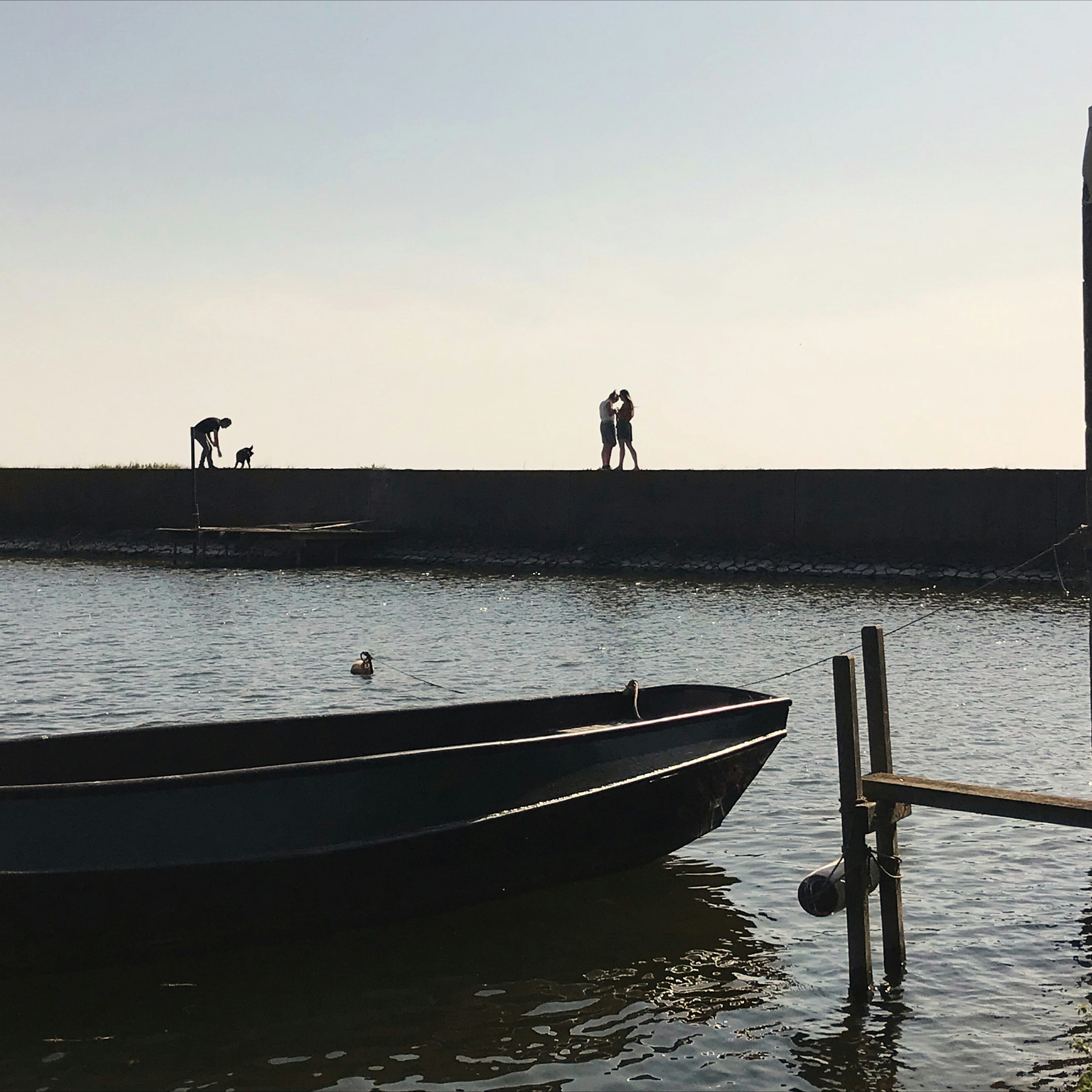 boat on sea