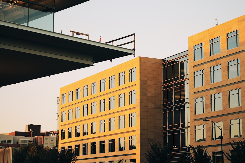 yellow building