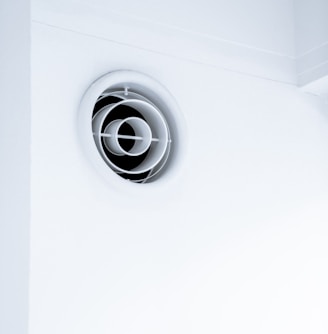 round white exhaust fan