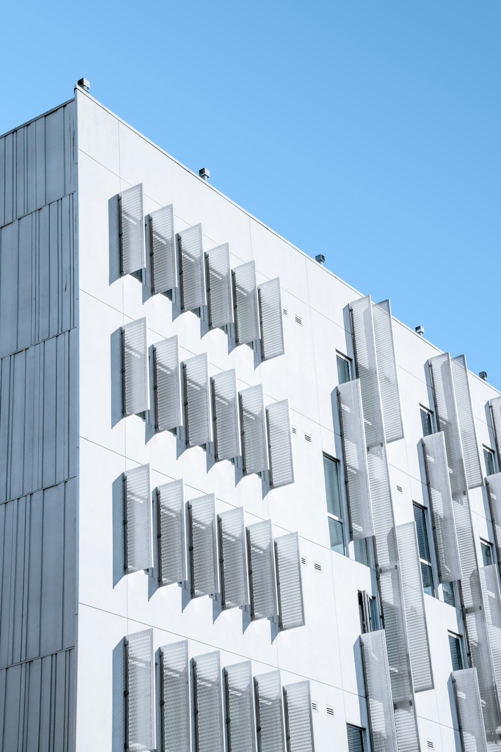 white concrete building