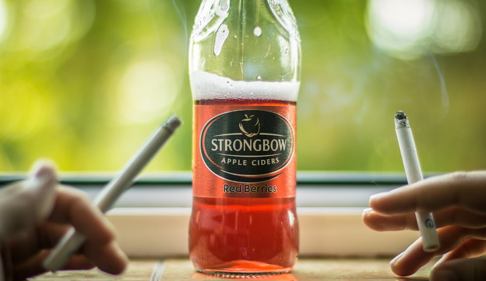 Strongbow Flasche