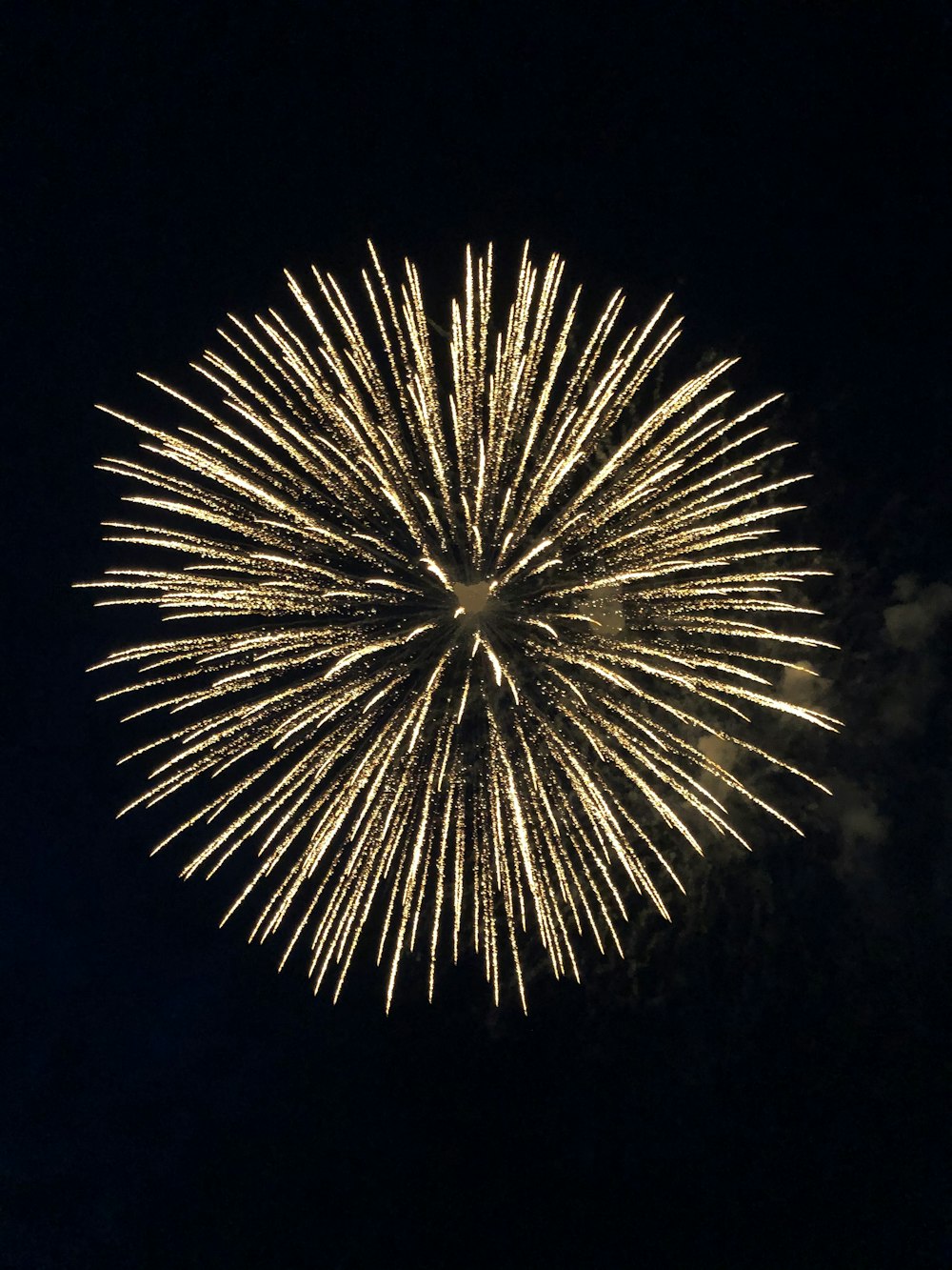 feux d’artifice la nuit